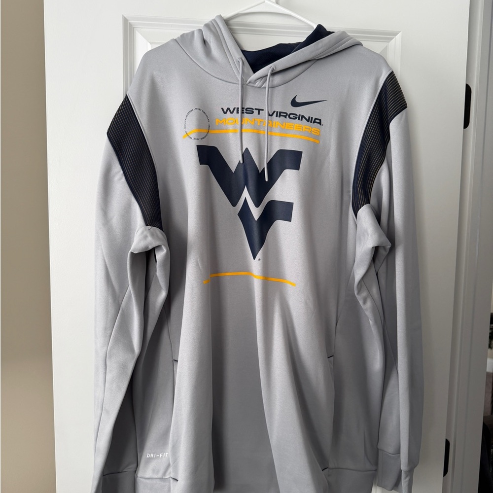 Nike Men’sGray West Virginia Mountaineers Hoodie